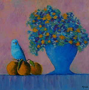 Still Life With Budgie